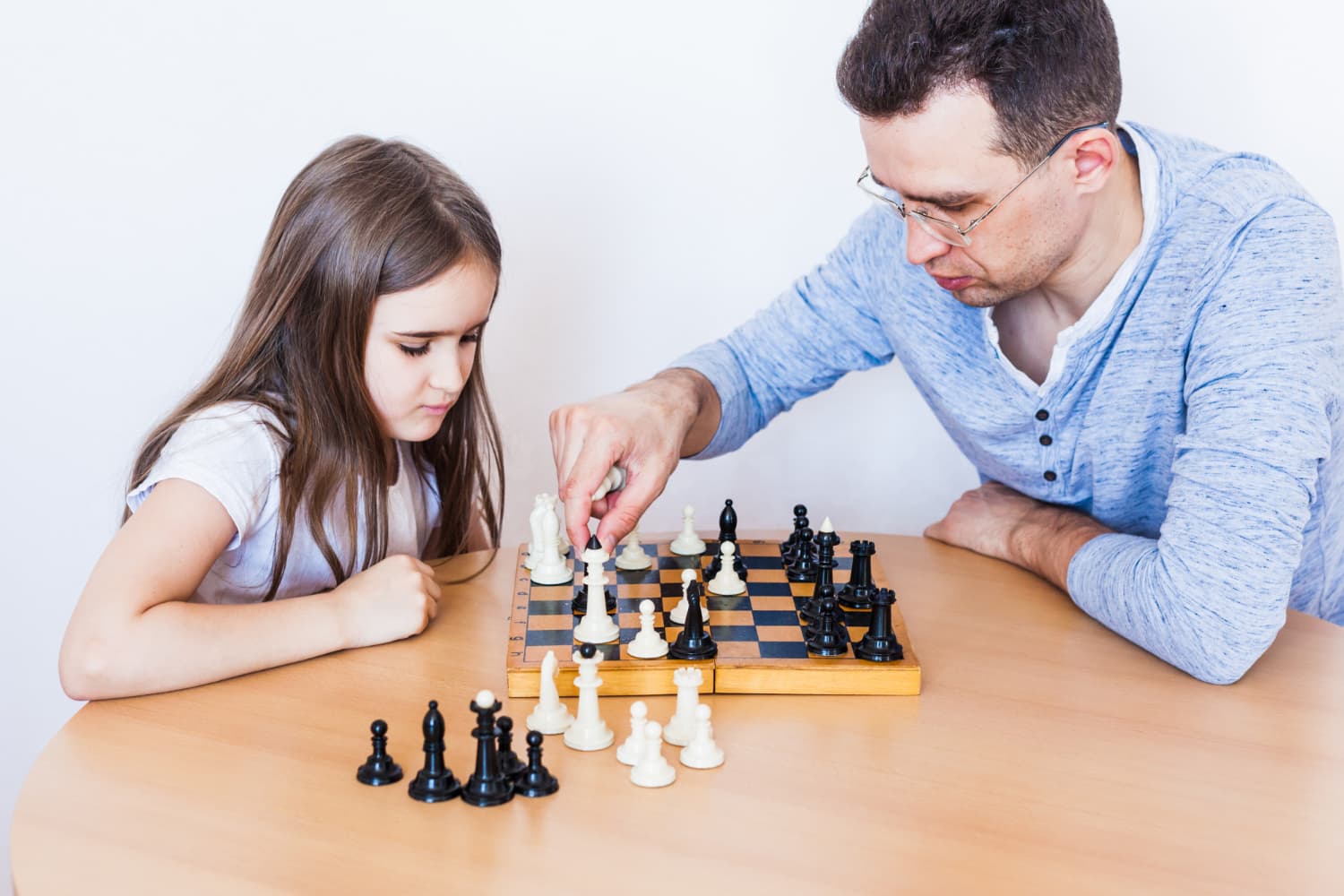 Занятия в шахматной школе